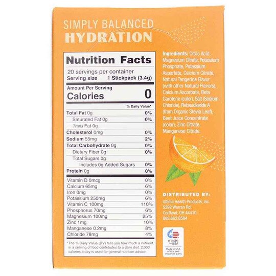 Ultima Replenisher Electrolyte Drink Mix Packets, ULTR